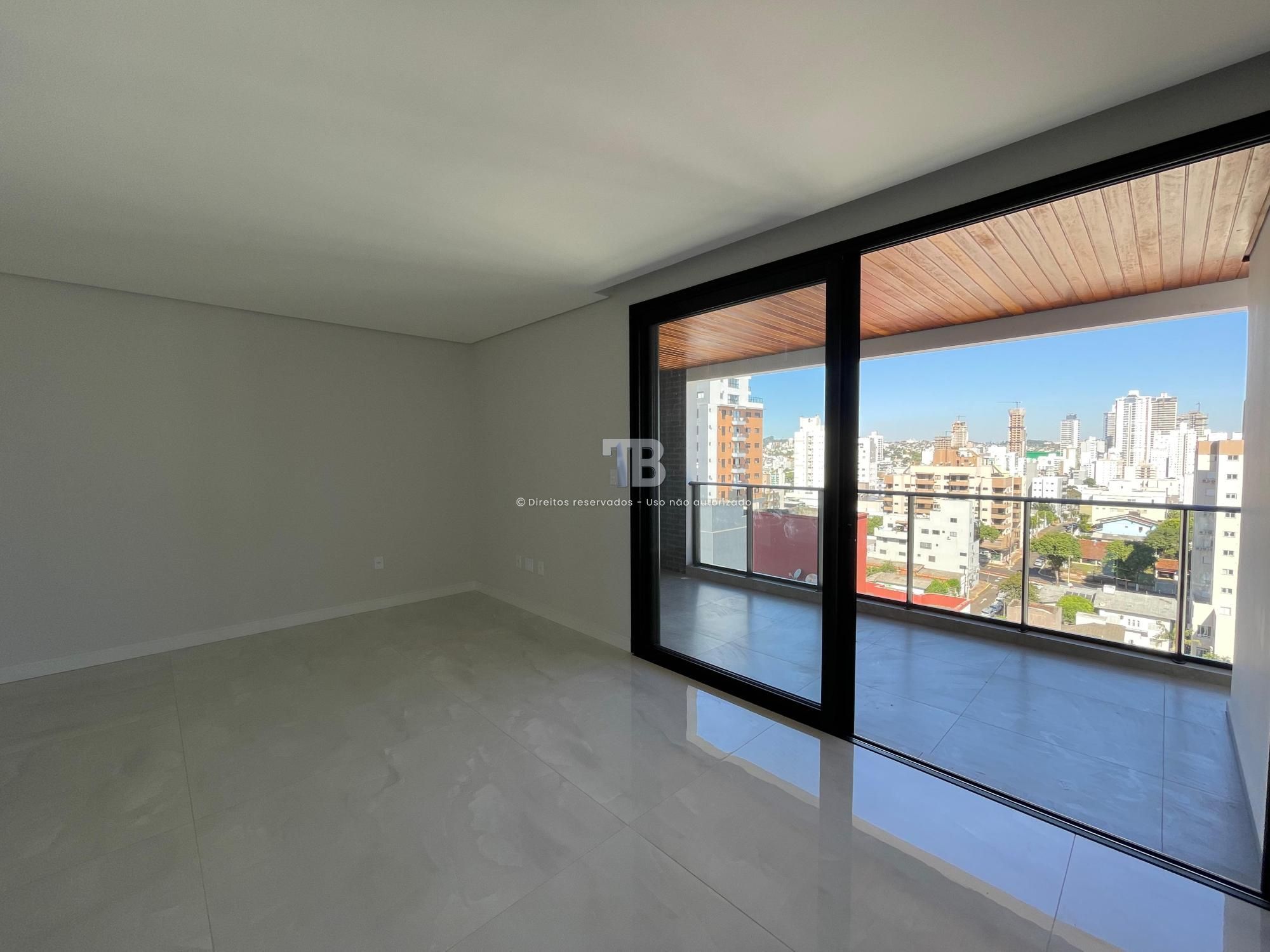 3295 – Apartamento novo com 3 quartos e 2 suítes à venda no Centro de Chapecó