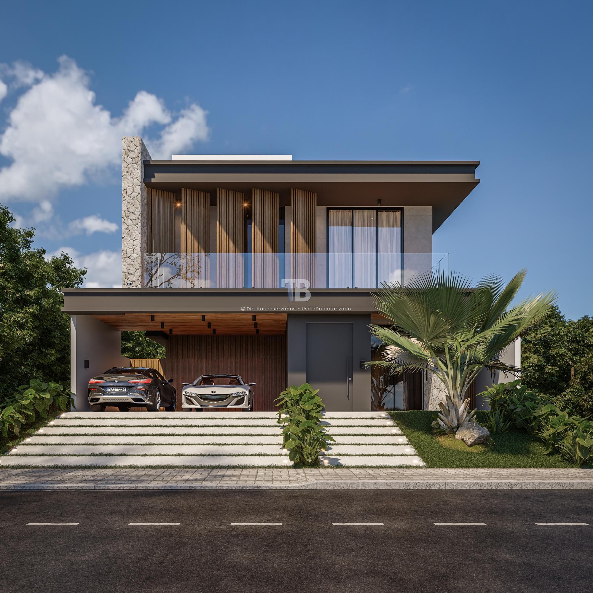 4372 – Casa de condomínio com 3 suítes e piscina no Real Park, Chapecó