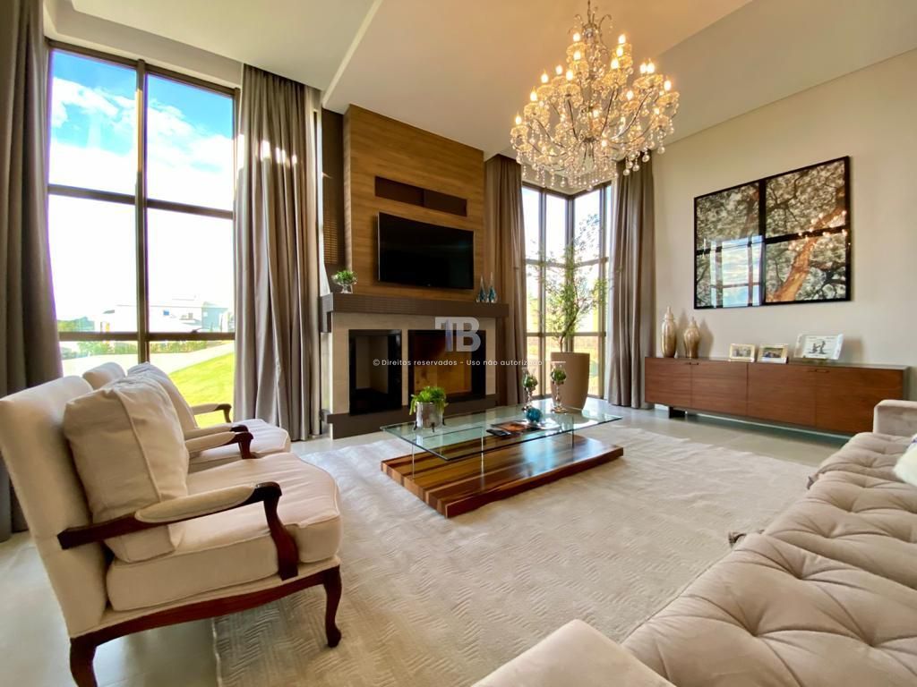 484 – Casa 3 suítes no Eco Village, Chapecó | Espaço gourmet e 6 vagas